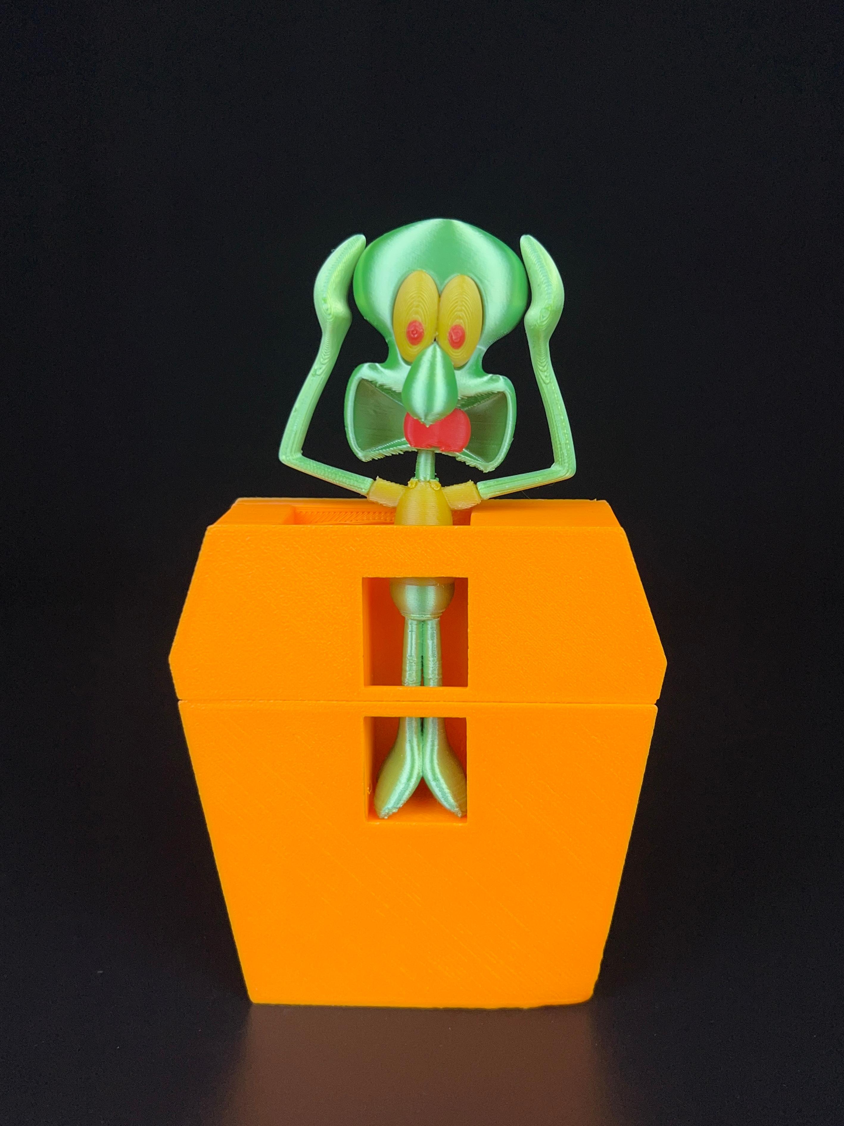 Squidward magic box 3d model