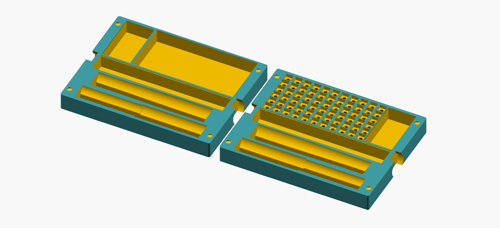  IronBox - ES120 electrical screwdriver box with 4mm hex nut holder 3d model