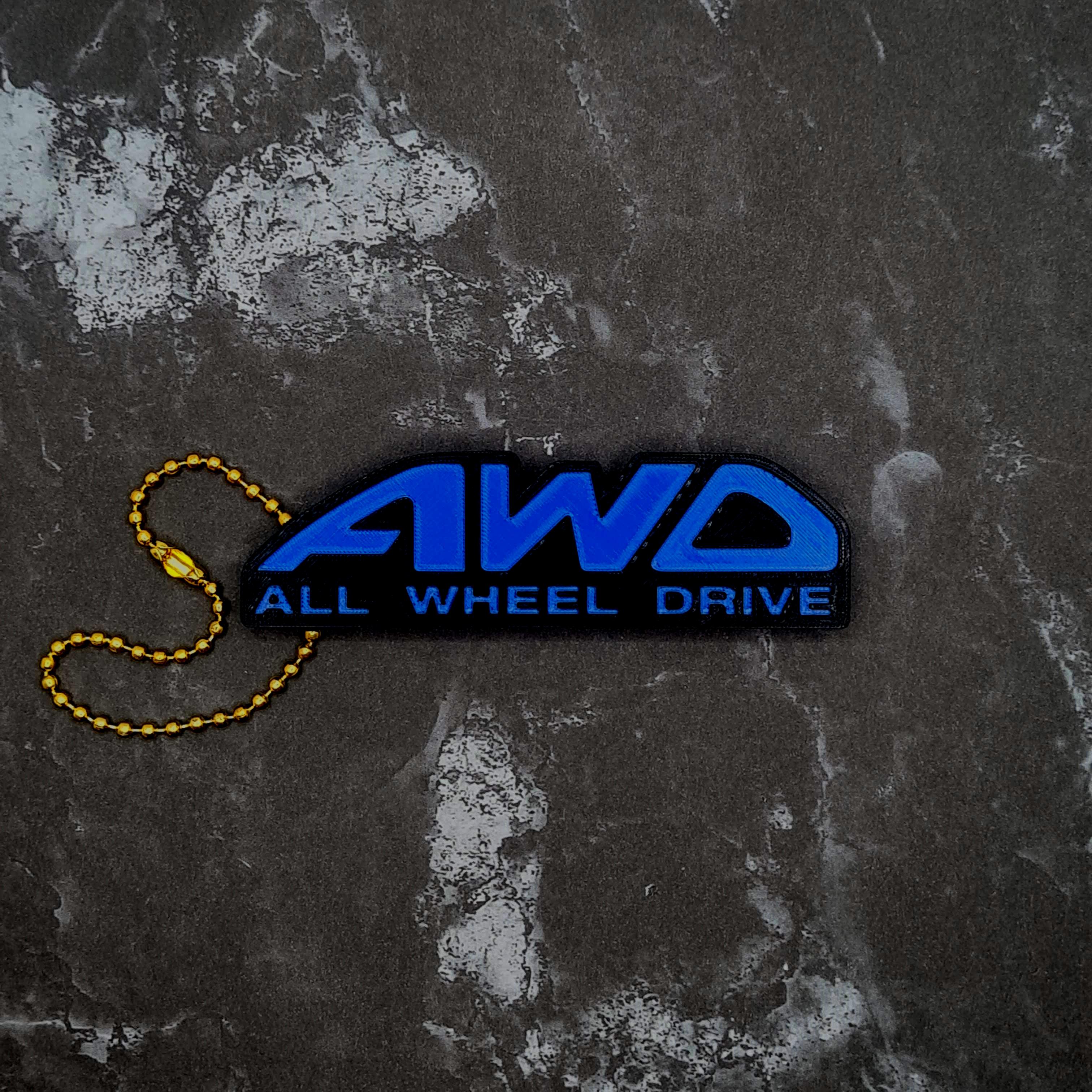 AWD Keychain 3d model