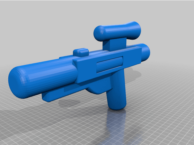 Lifesized  Lego Star Wars Blaster 3d model