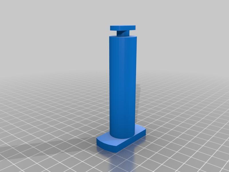 Rotating Filament Spool Stand - a Omnistand Mod 3d model