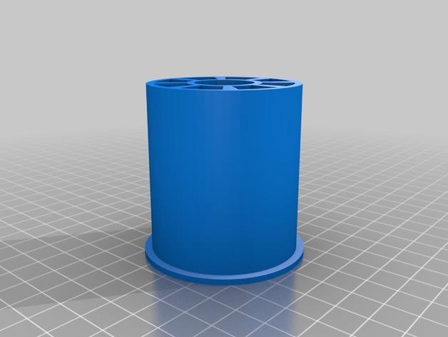 Rotating Filament Spool Stand - a Omnistand Mod 3d model