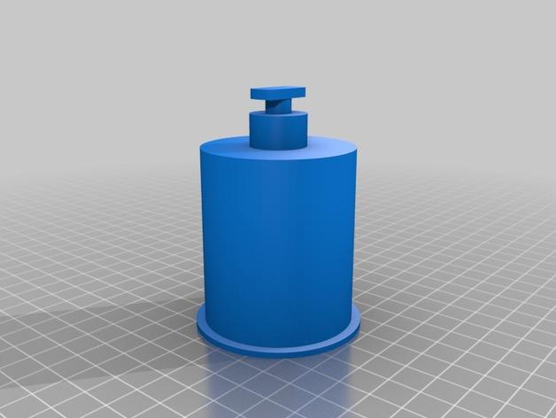 Rotating Filament Spool Stand - a Omnistand Mod 3d model