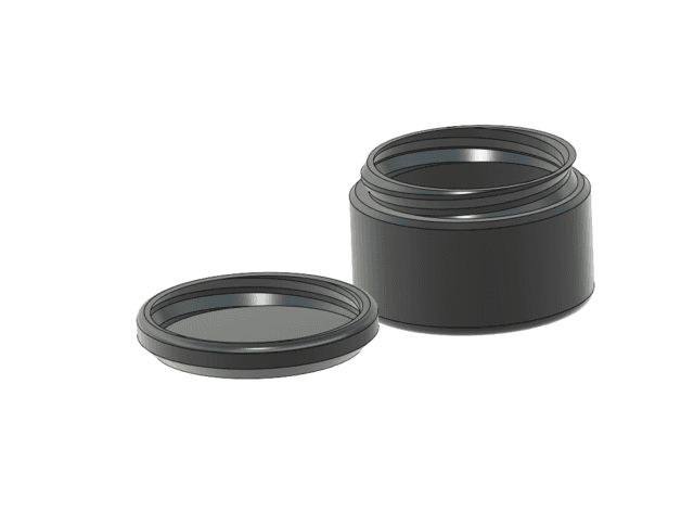 Screw cap jar  3d model