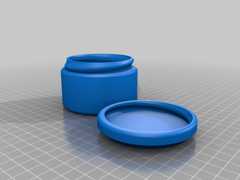 Screw cap jar  3d model