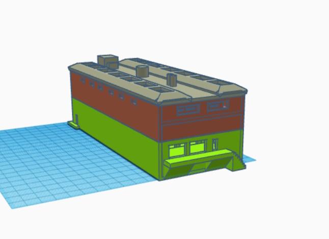 Warehouse 01 3d model