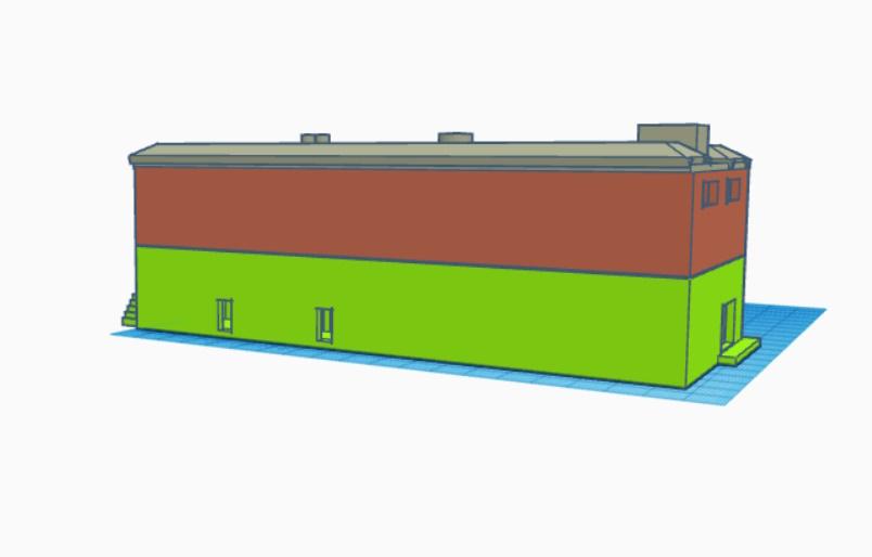 Warehouse 01 3d model