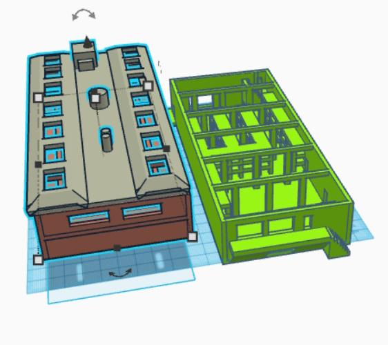 Warehouse 01 3d model