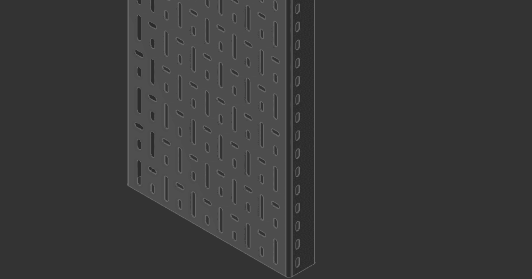 Cable Tray 300mm x 3000mm TYPE2 3d model