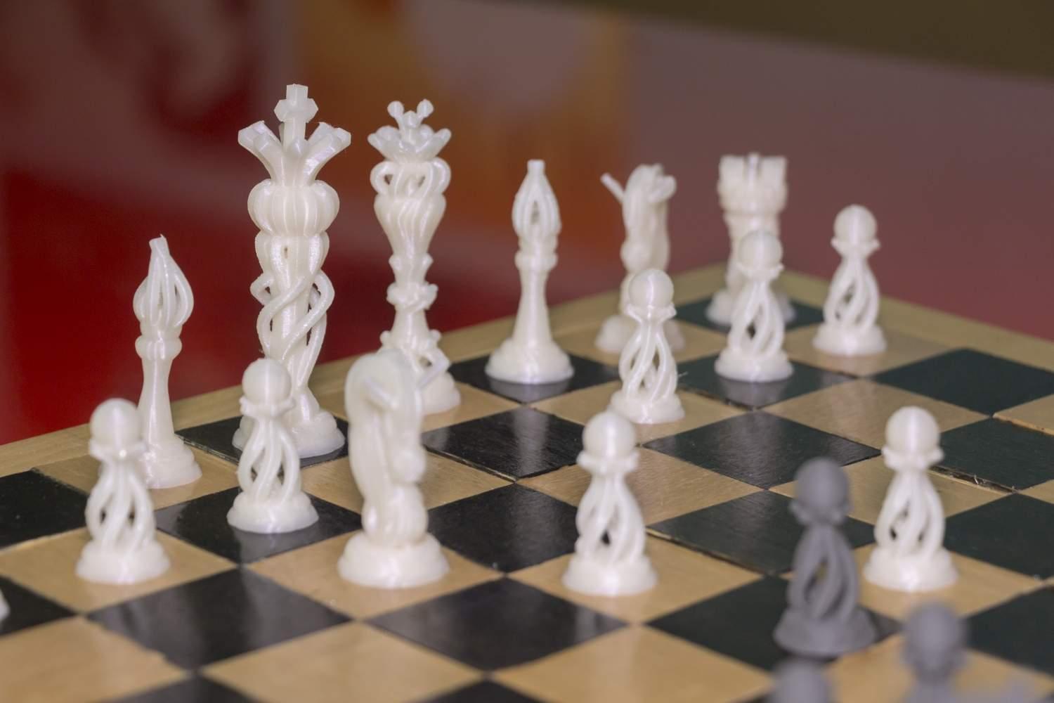 Chess Set // VR Sculpt 3d model