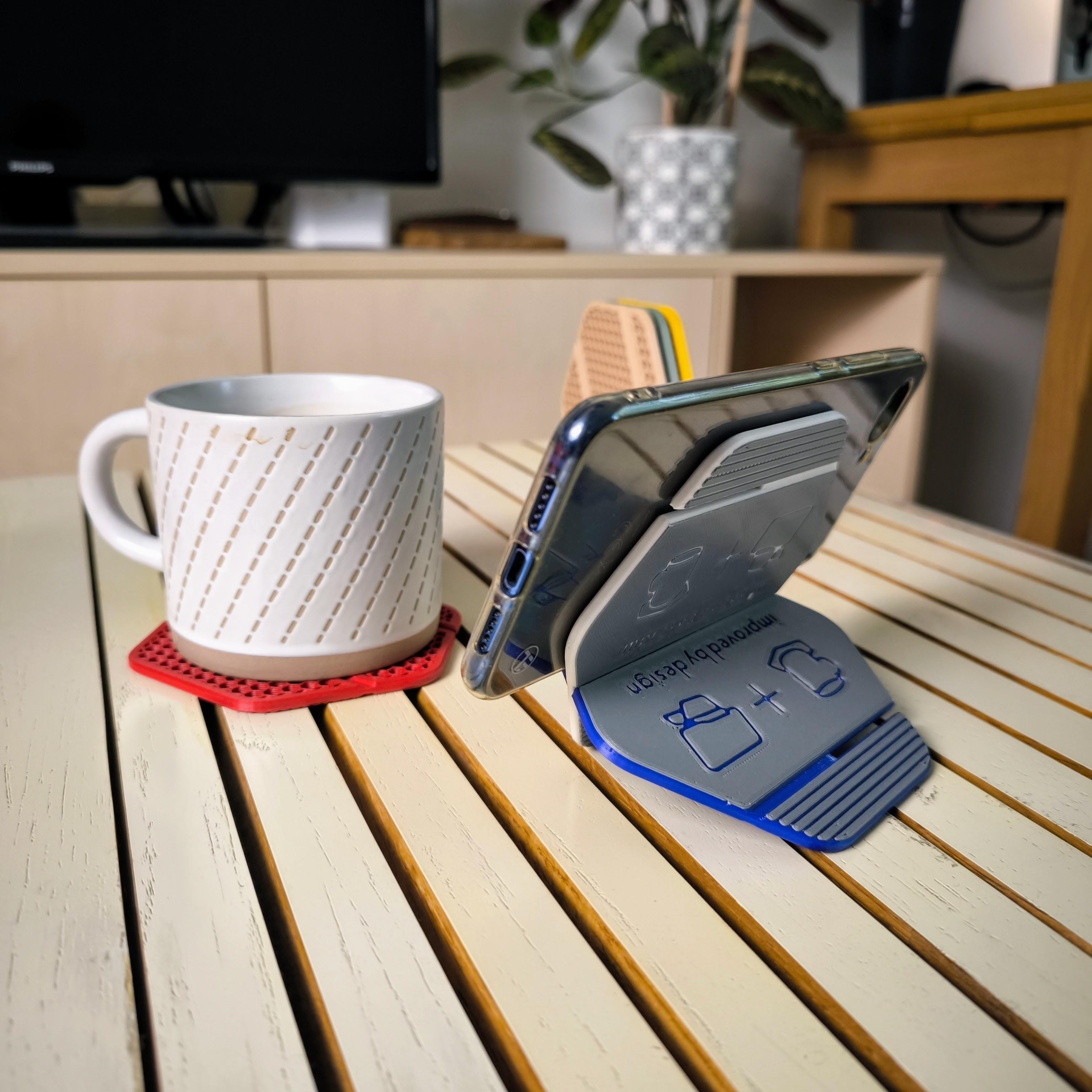 Coaster Phone 3d model