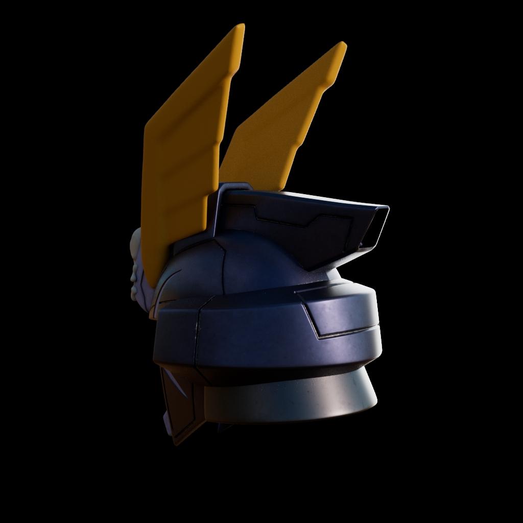 Gundam Crossbone Helmet 3d model