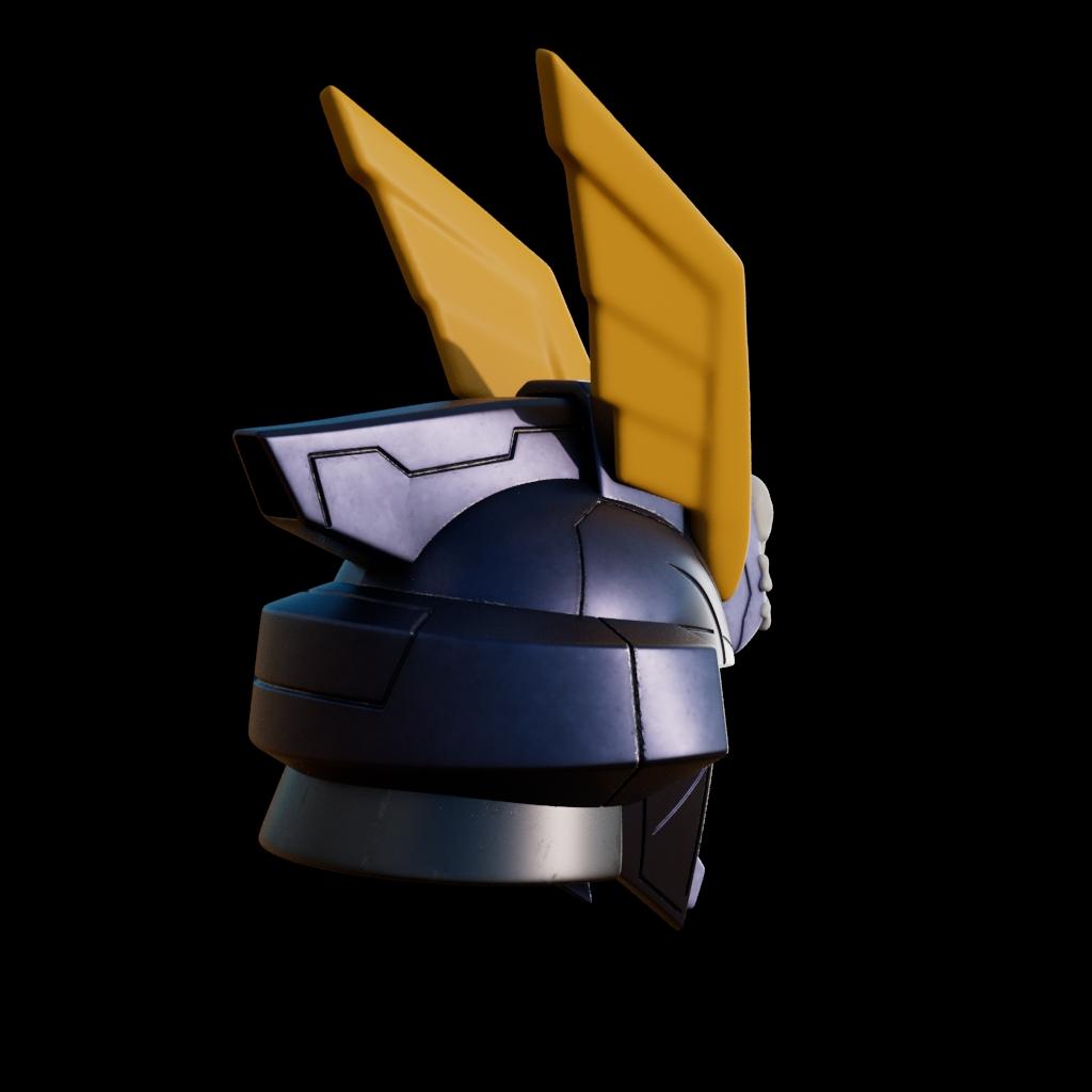 Gundam Crossbone Helmet 3d model