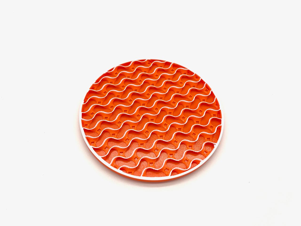 Wavy Coasters 3d model