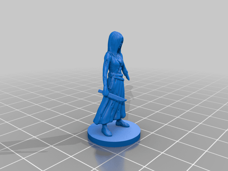 Zombie Daughter 3d model