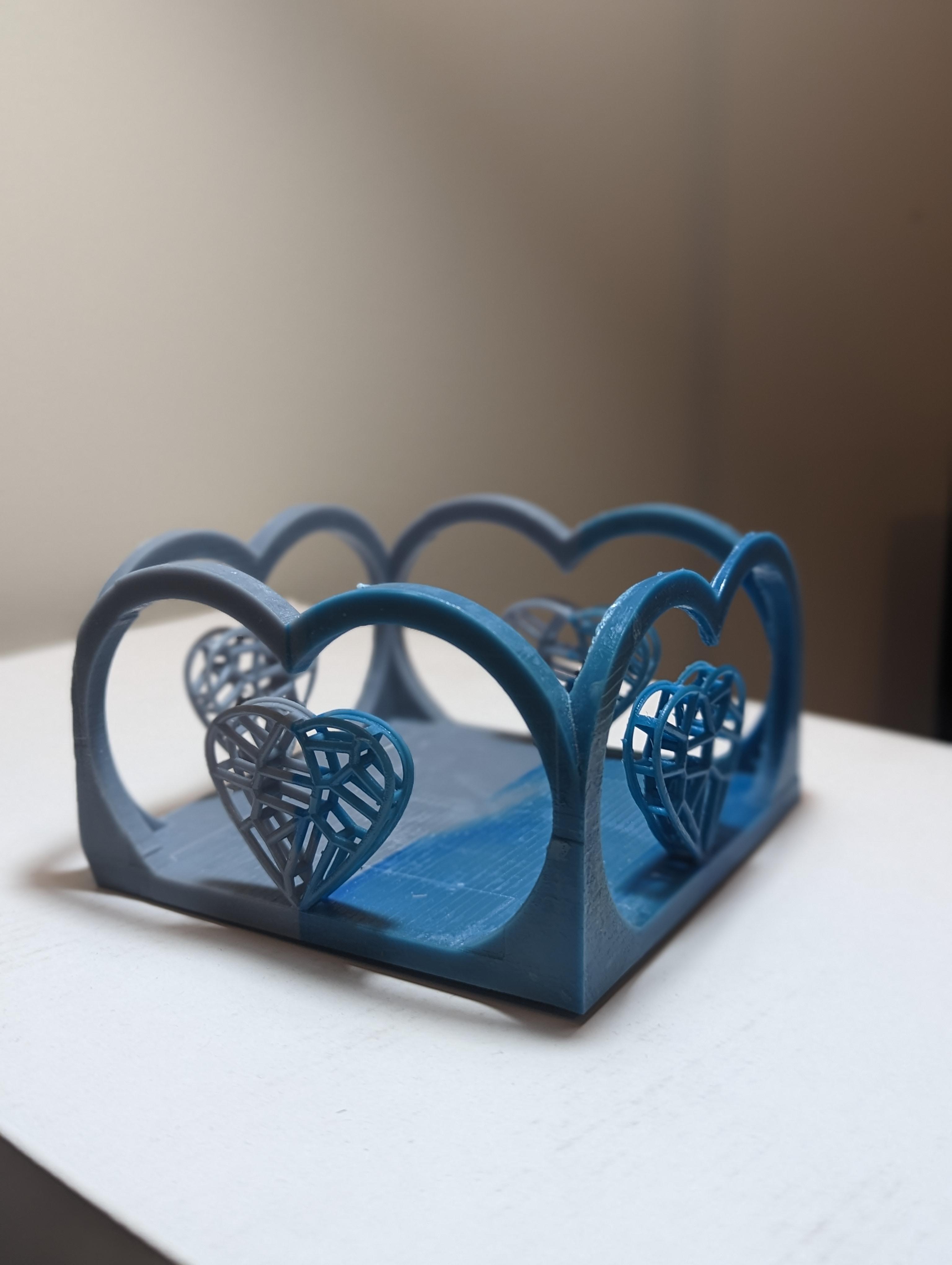 Valentines Open Heart Box.stl 3d model