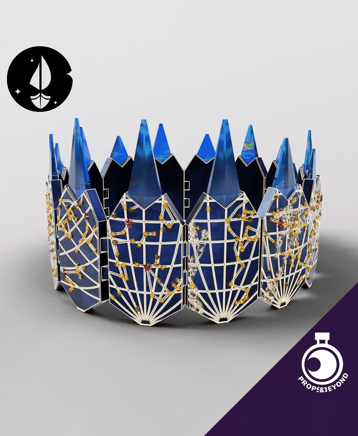 Crown of the Galaxies - Modular 3d model