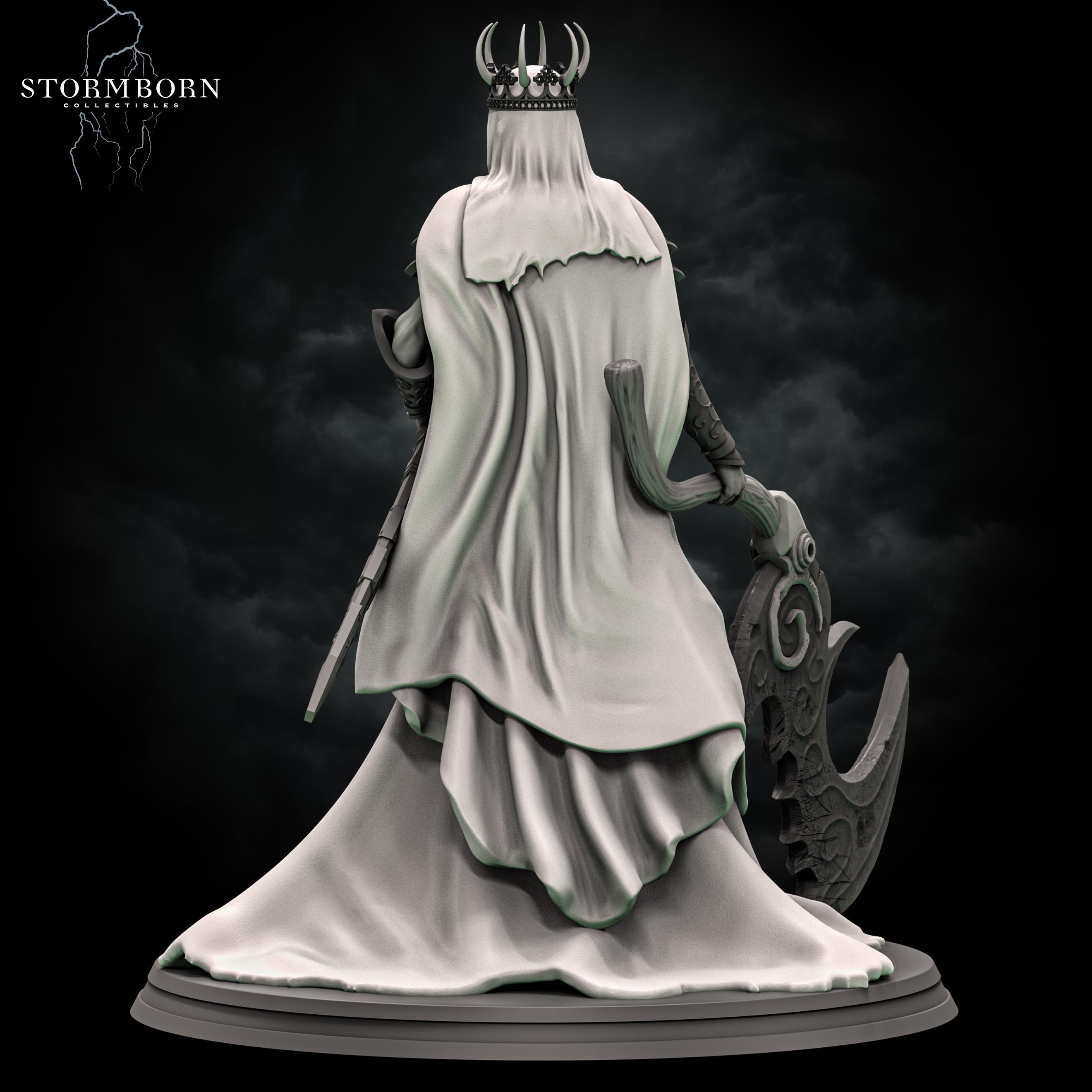 (75mm) Luna, Princess of Ash 3d model