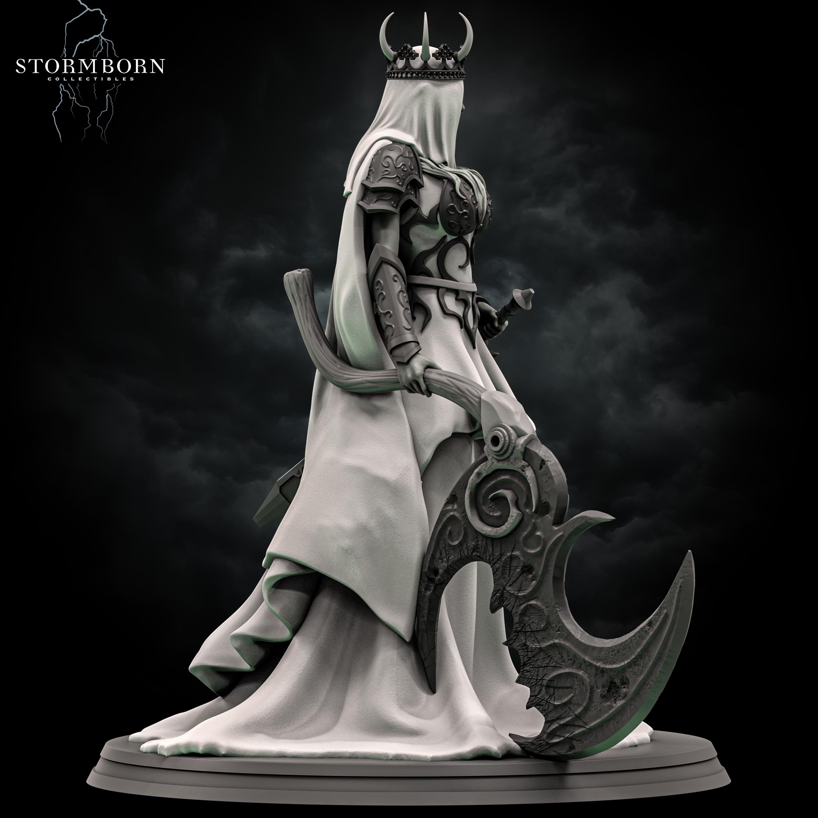 (75mm) Luna, Princess of Ash 3d model