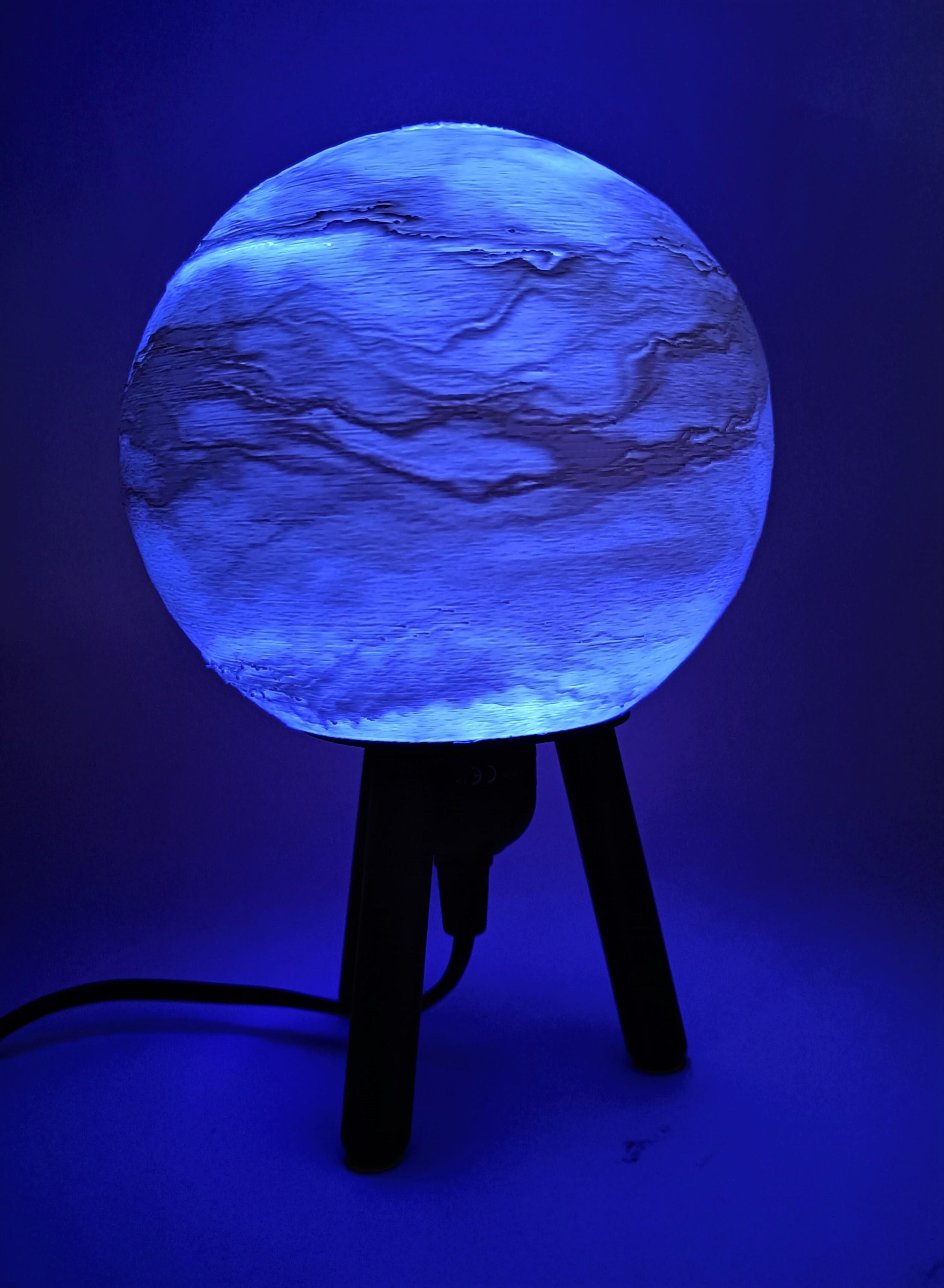 Hybrid Hanging/Desk Uranus Lamp 3d model