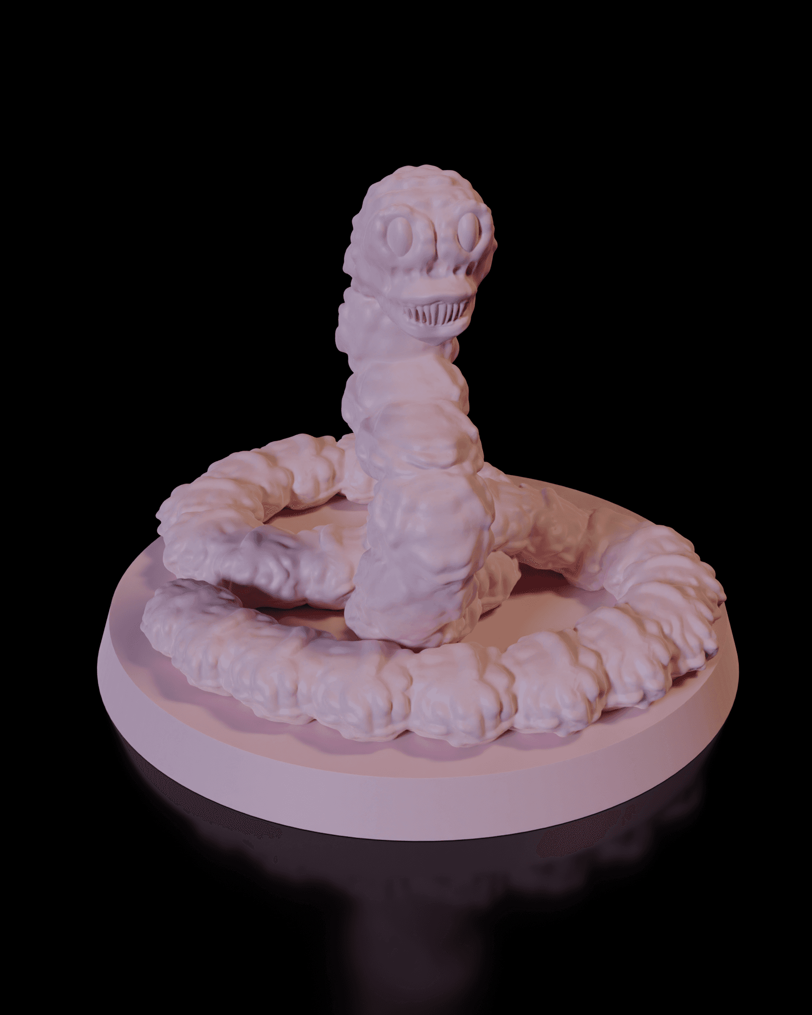 Tapeworm 3d model