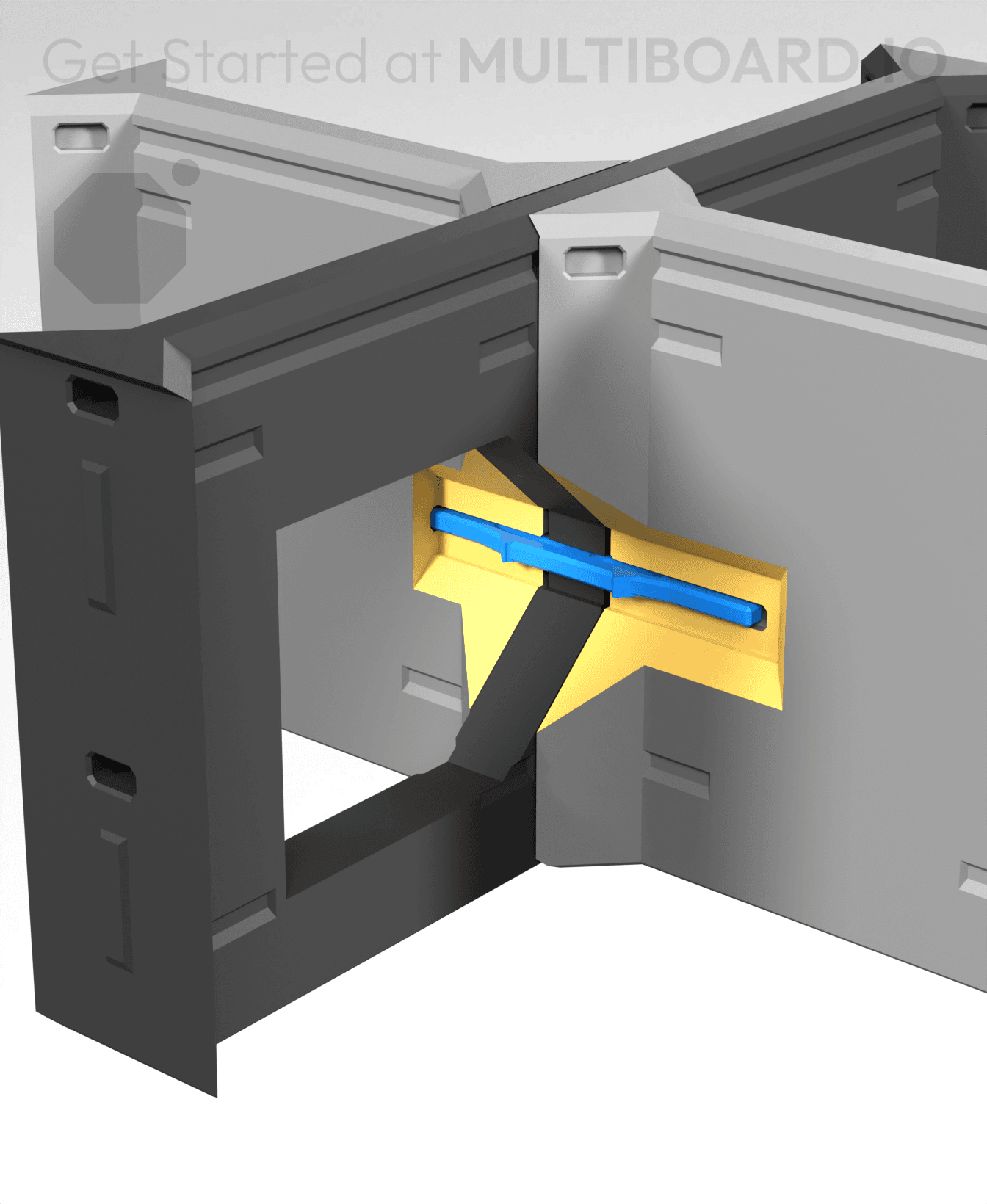 Dual Inner Wall Pin 3d model