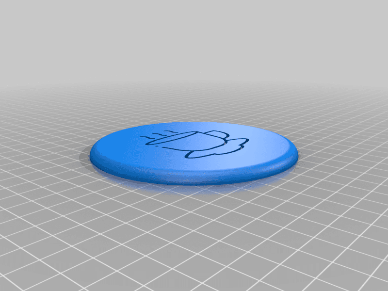 Drink Coaster 3d model