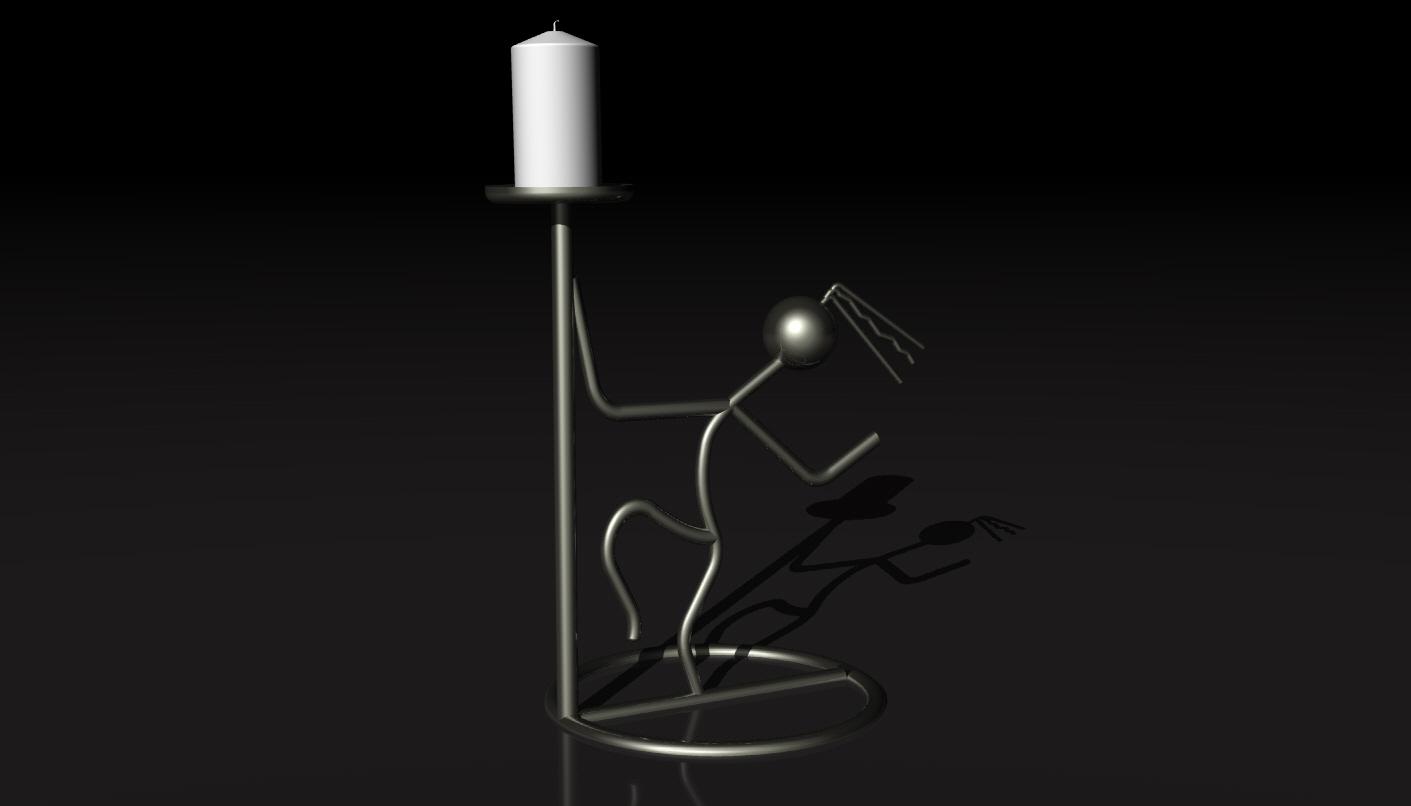 Candle Holder 09.stl 3d model