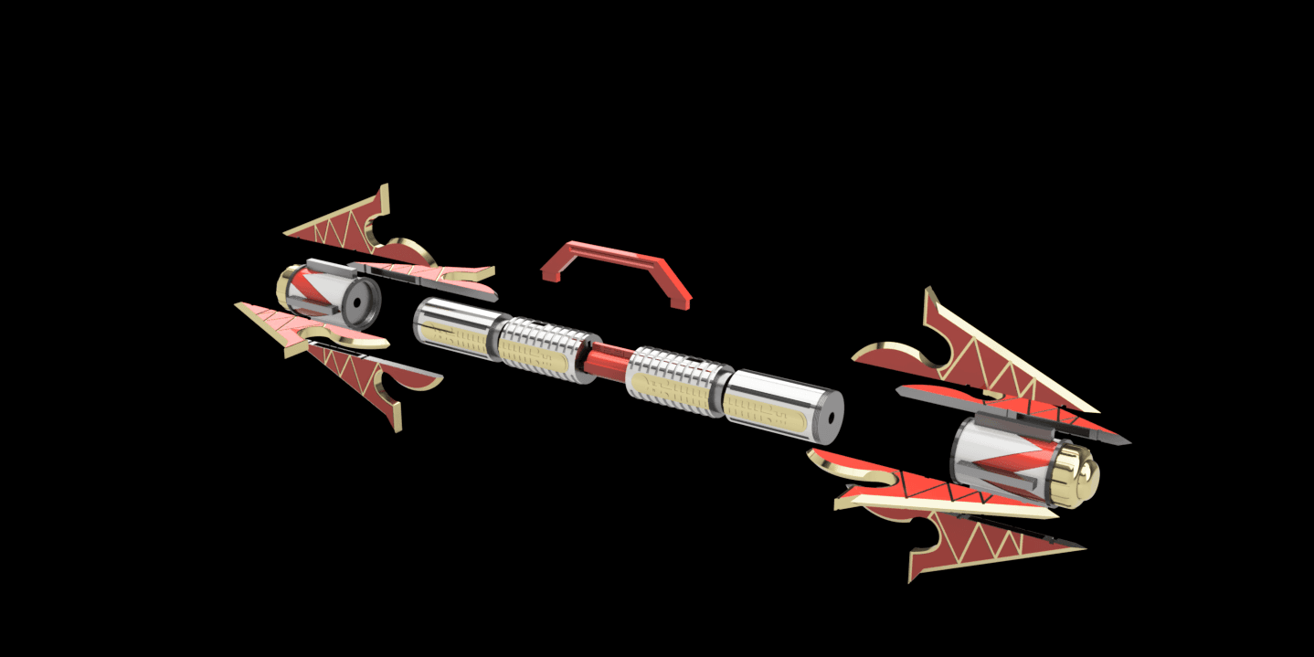 Lights of Orion Quasar Launchers 3d model