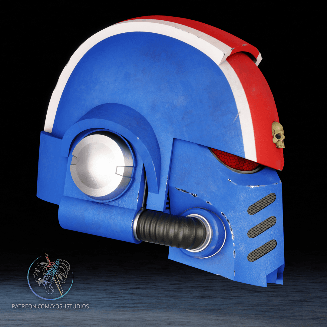 SM MK4 Helmet 3D Printer File STL 3d model