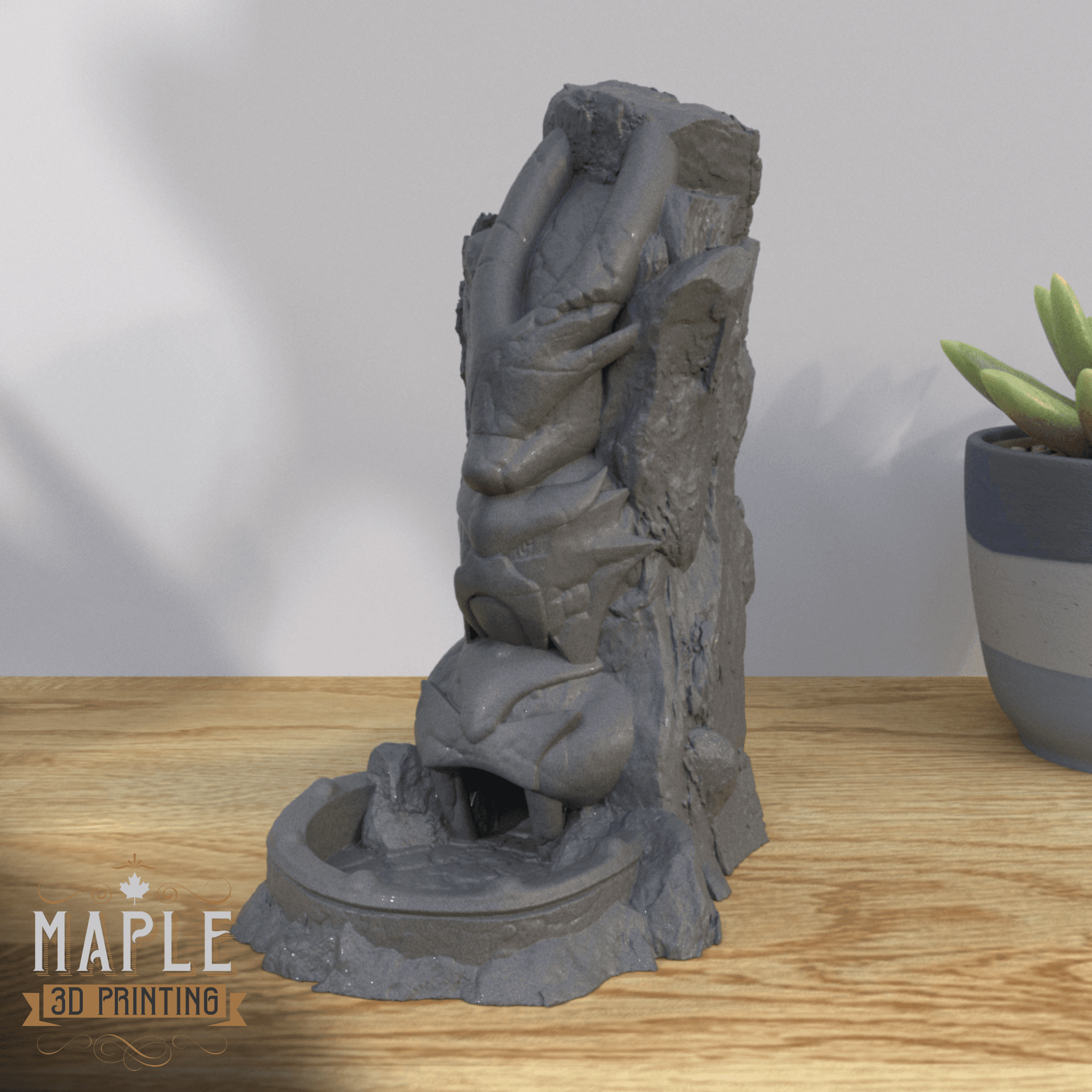 Legendary Dice Tower - Pokemon - Support Free 3d model