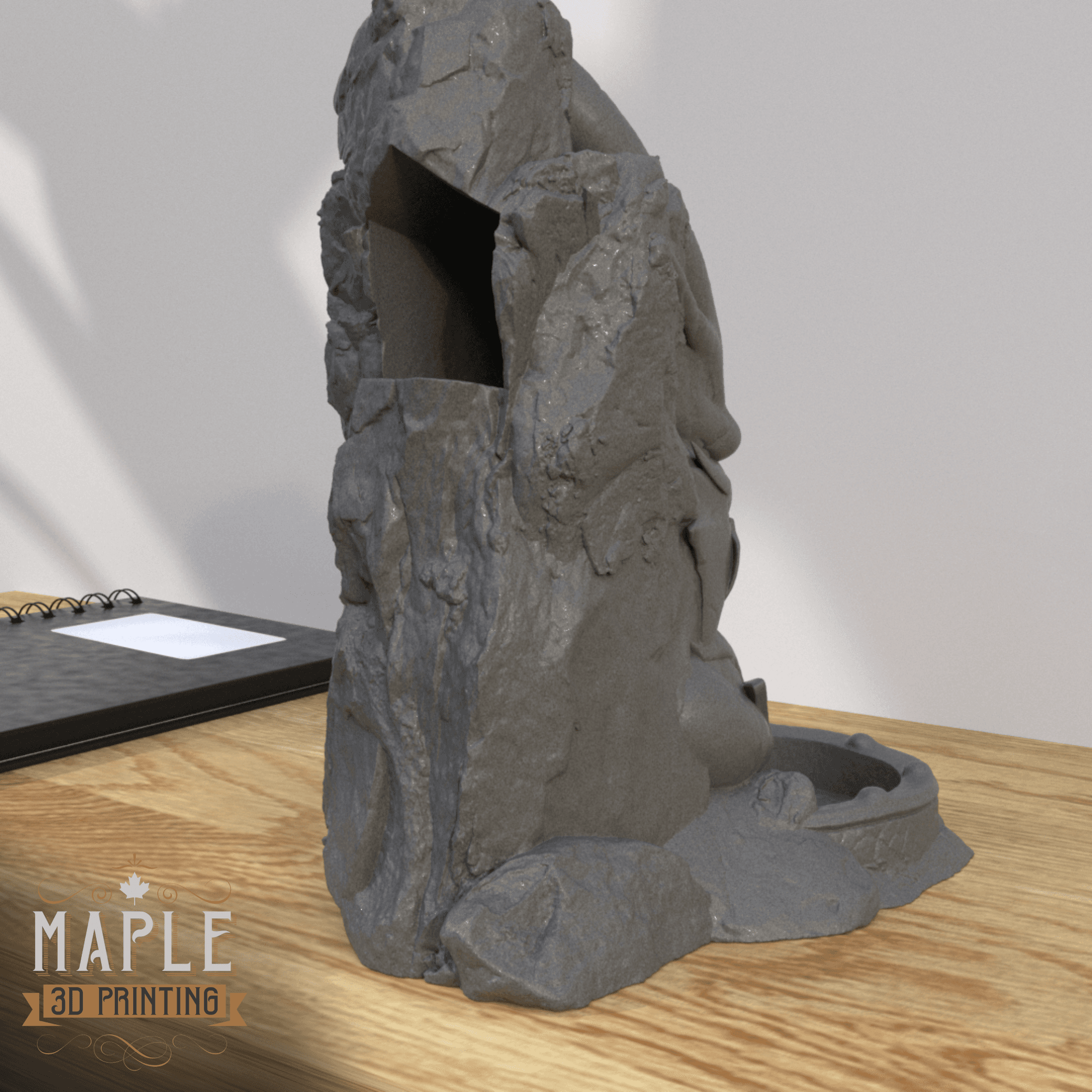 Legendary Dice Tower - Pokemon - Support Free 3d model