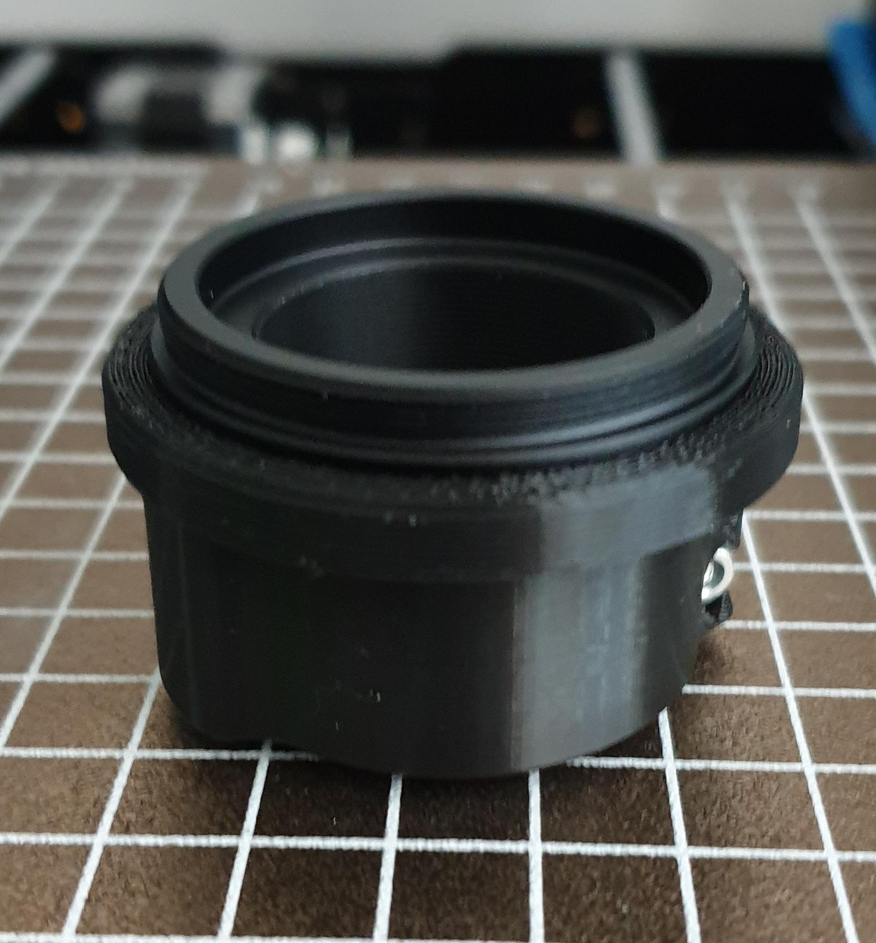 8x50 finder scope adaptor to 1.25in 3d model