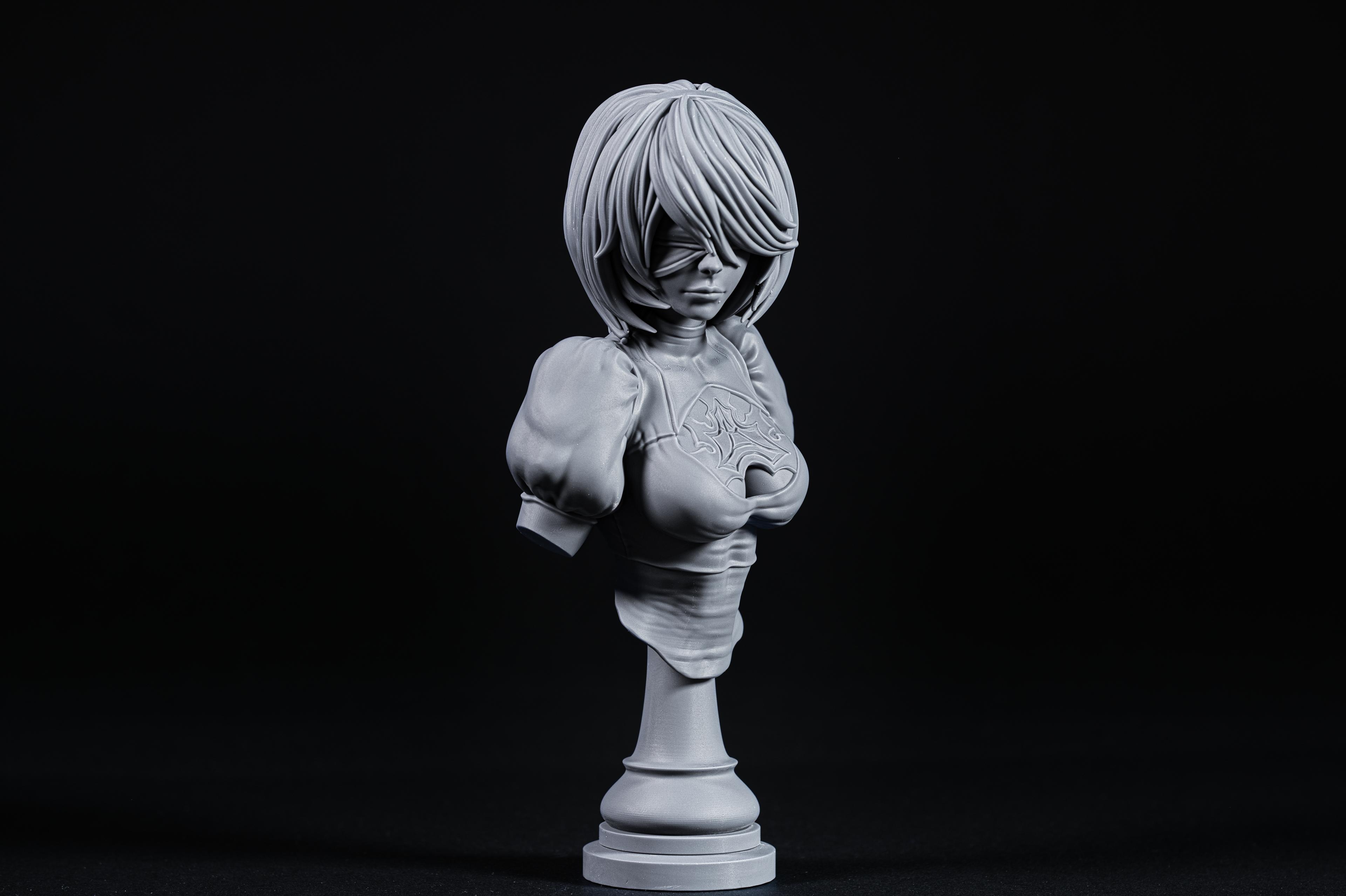 2B Nier Automata (Pre Supported) 3d model