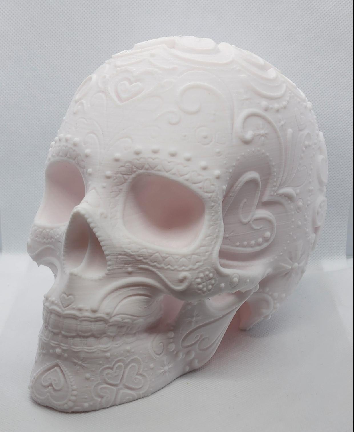 Valentine Sugar Skull 3d model