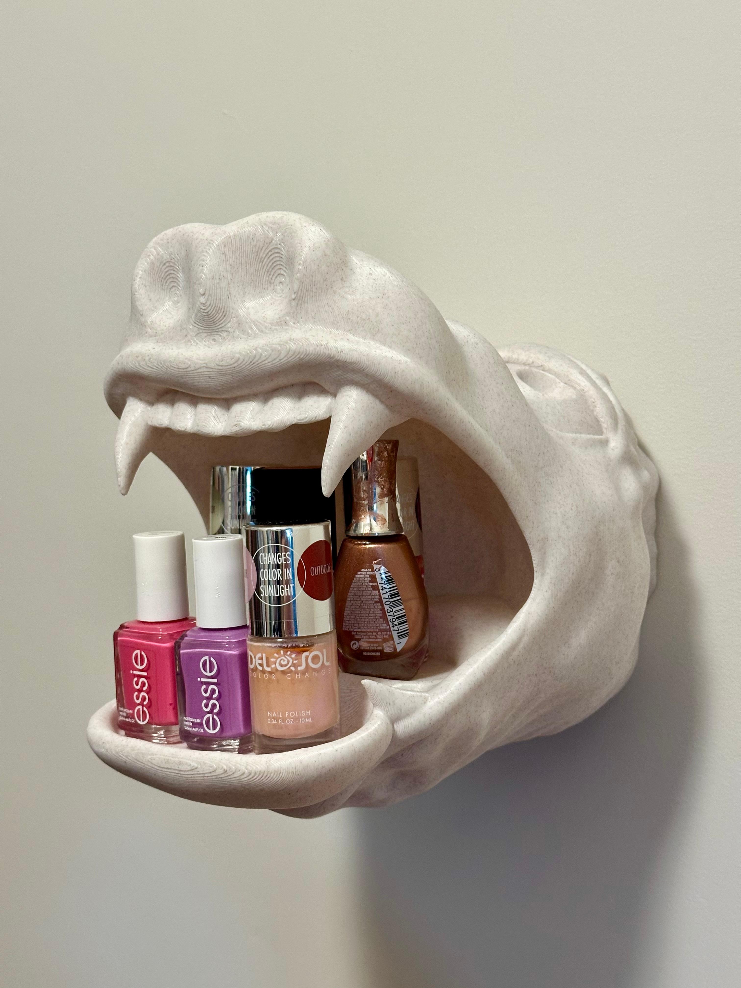 Gargoyle Nail Polish Display 3d model