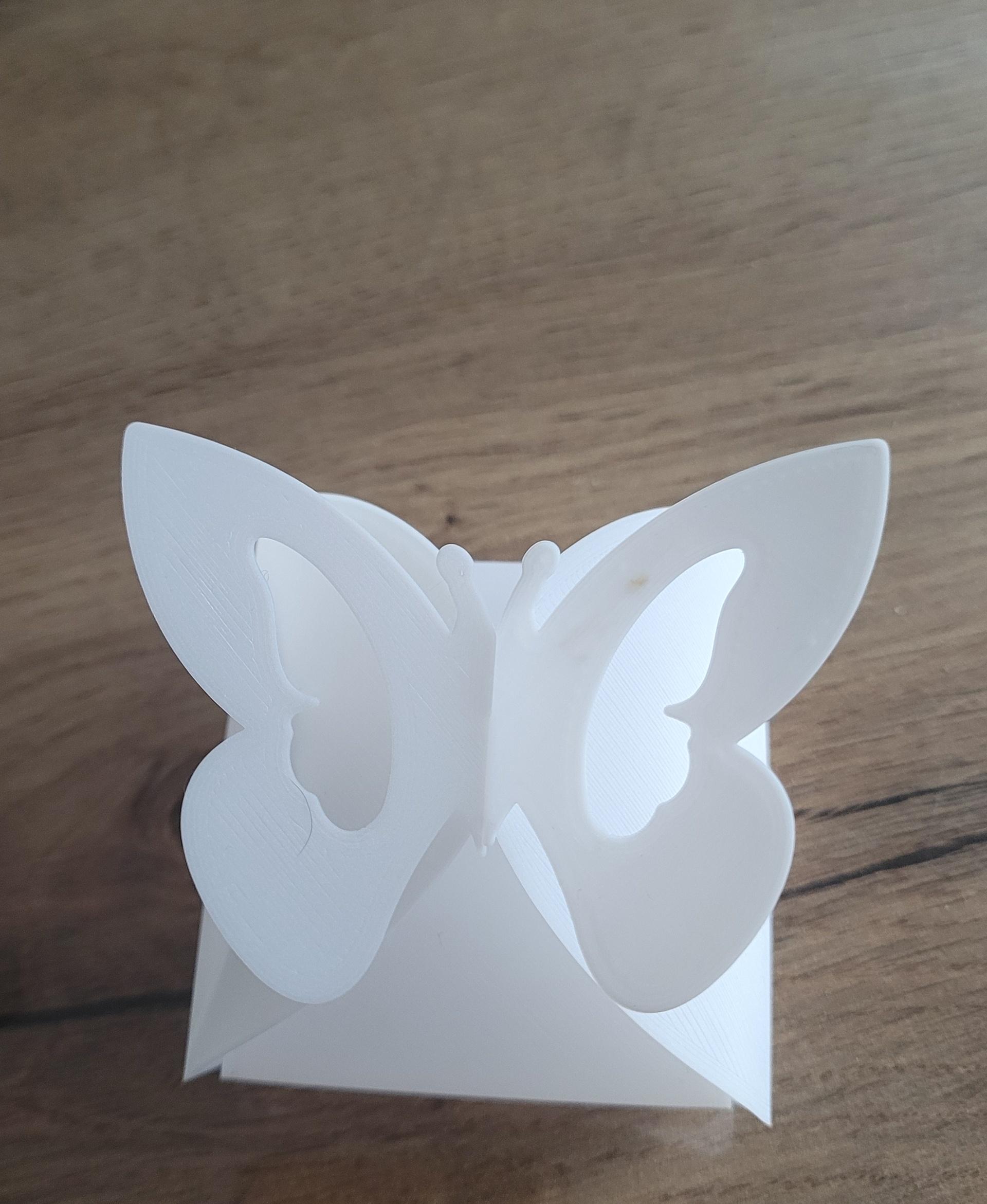 Folding Butterfly Gift Box 3d model