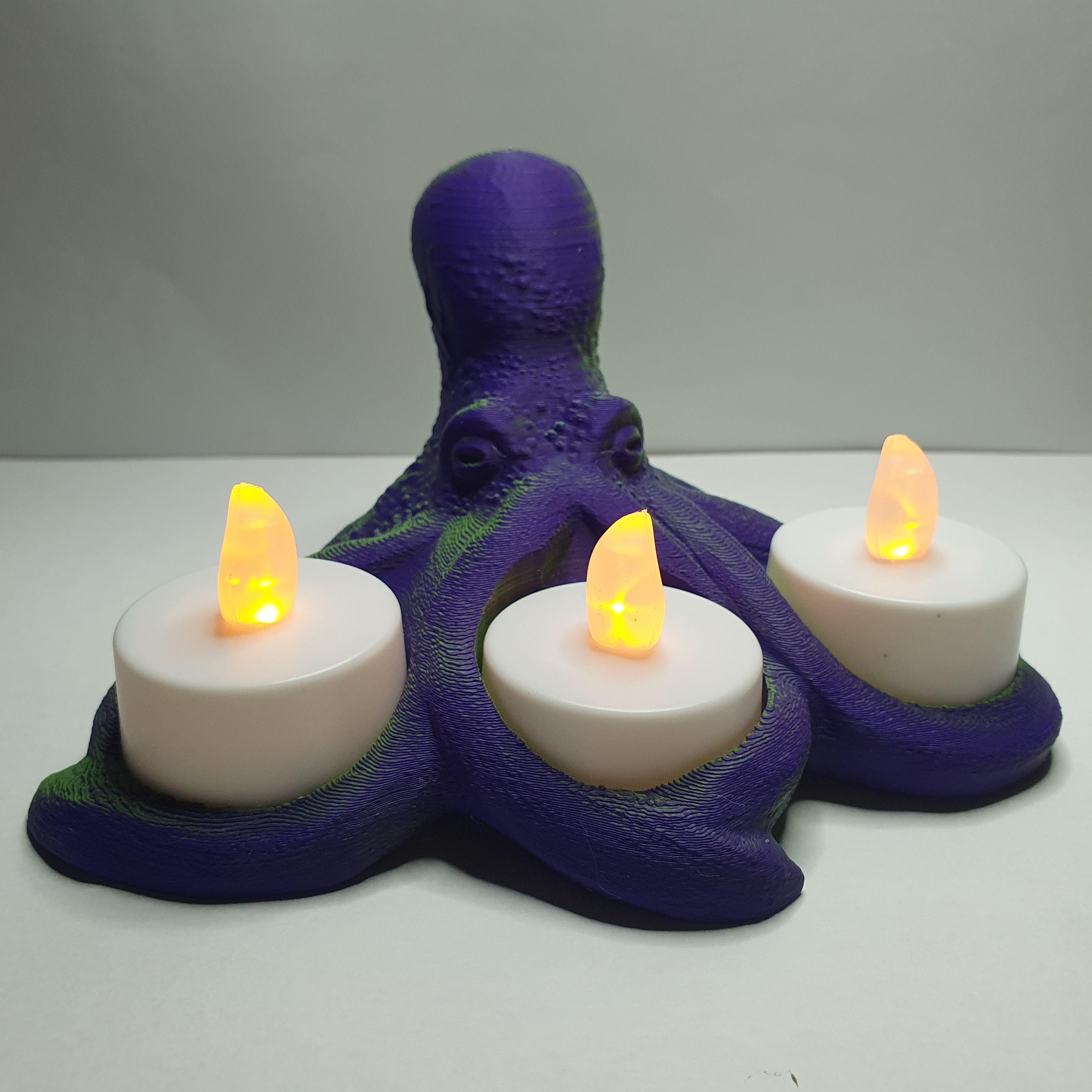 Octopus Candle Holder 3d model