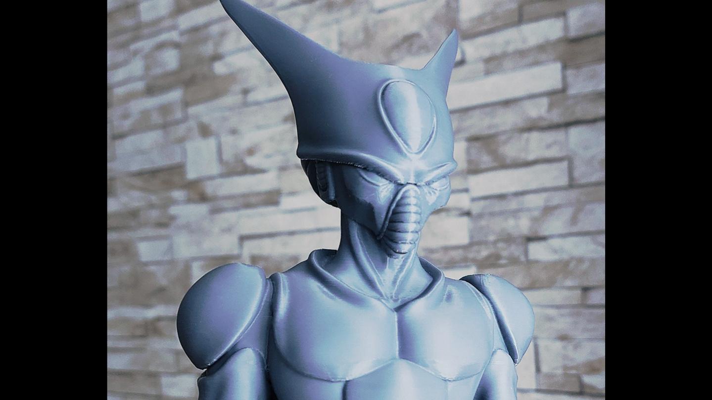 Dragon Ball Z - Cell Bust 3d model