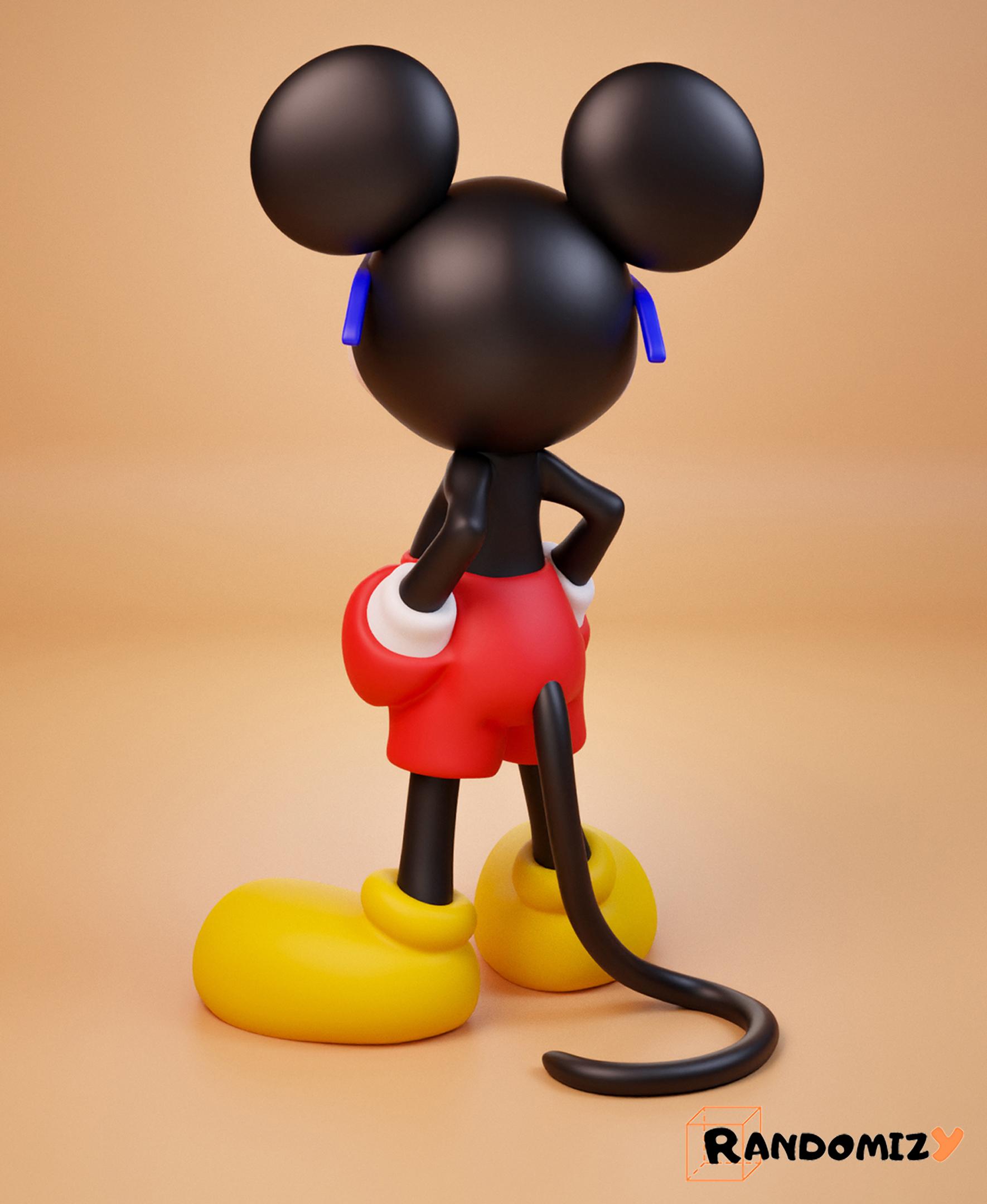 Mickey Mouse - Chill Vibes With Sunglasses (Fanart) 3d model