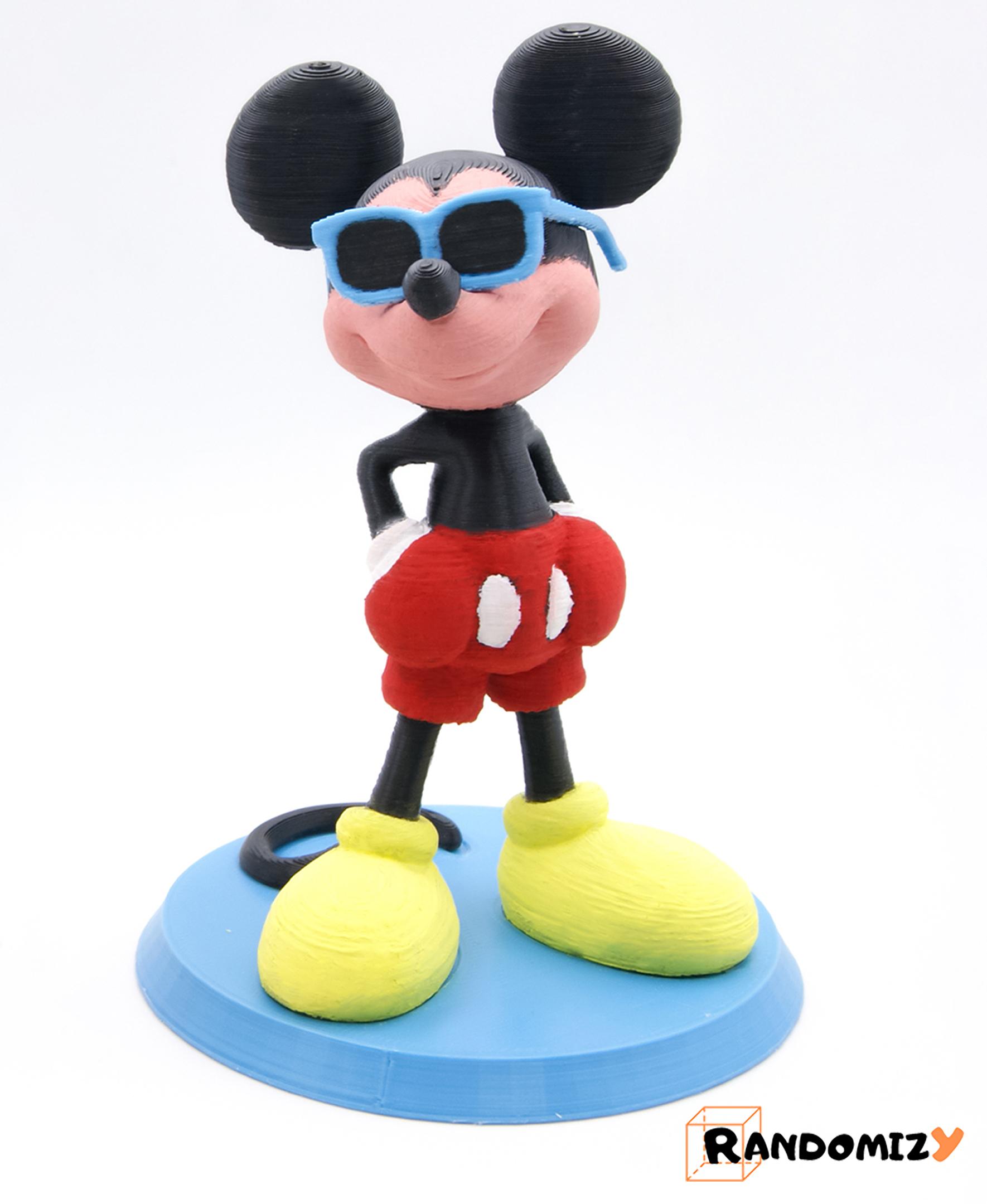 Mickey Mouse - Chill Vibes With Sunglasses (Fanart) 3d model