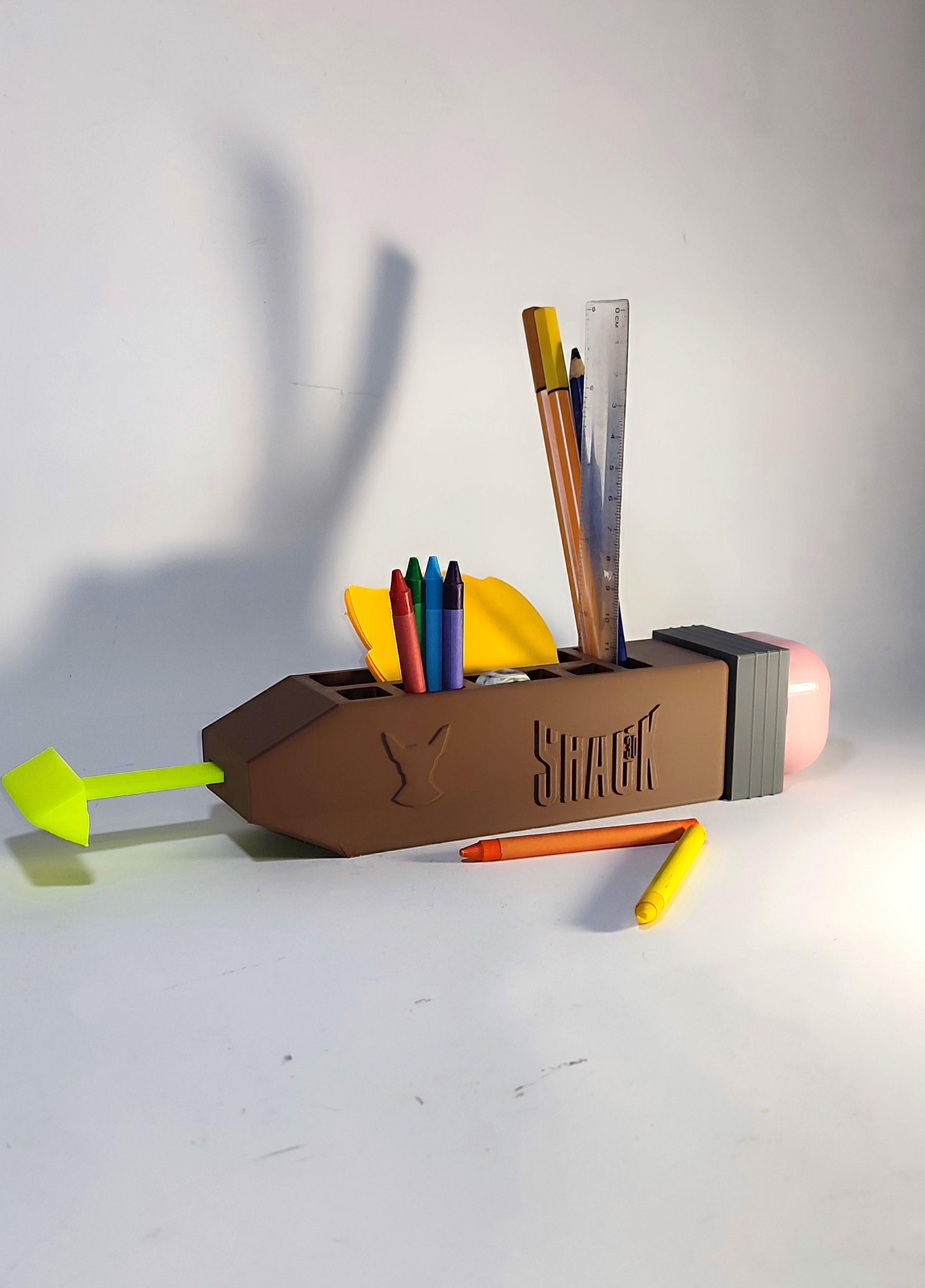 Pencil Shack3D 3d model