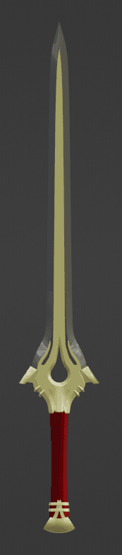 Chrom's Sword 3d model