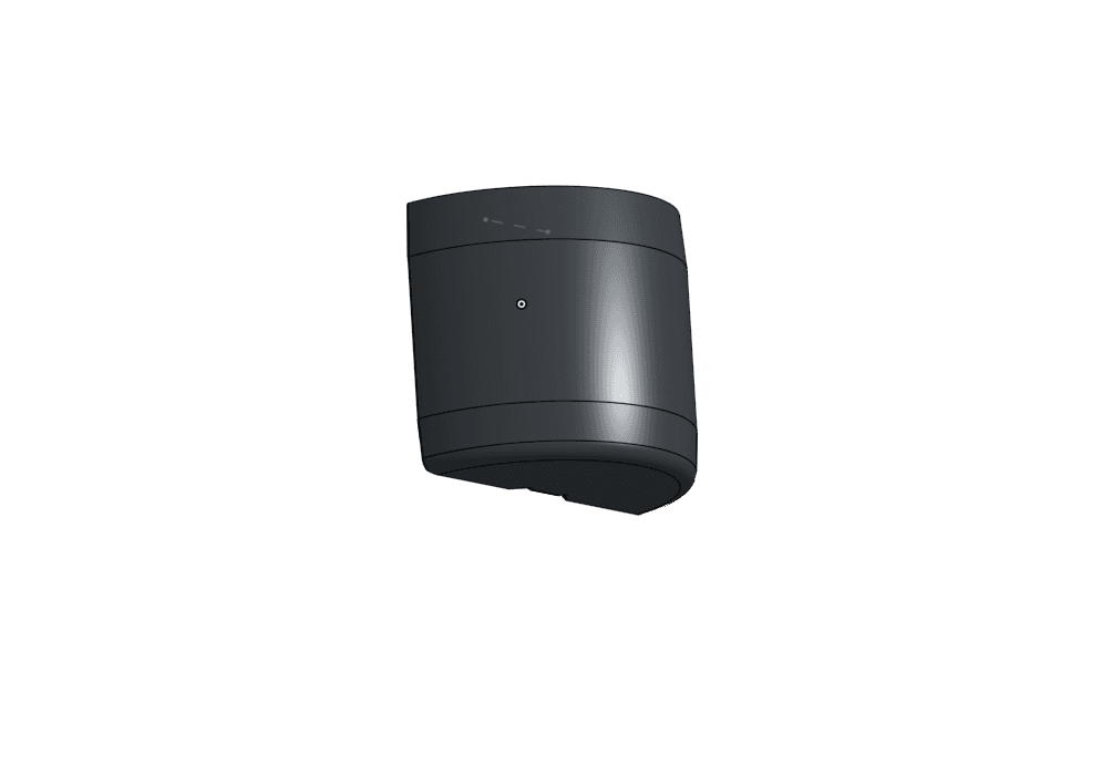 HalfMoon Planter in Smooth Finish  3d model