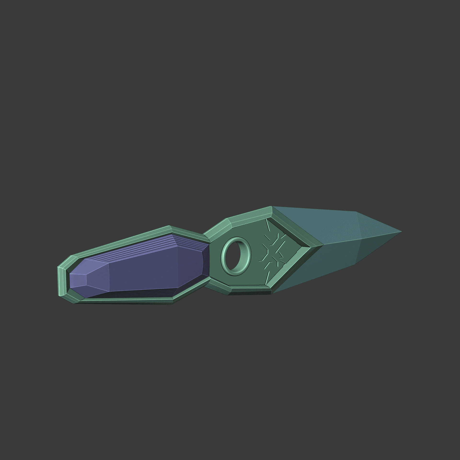 VALORANT KNIFE WORLD CHAMPIONSHIP DESIGN 3d model