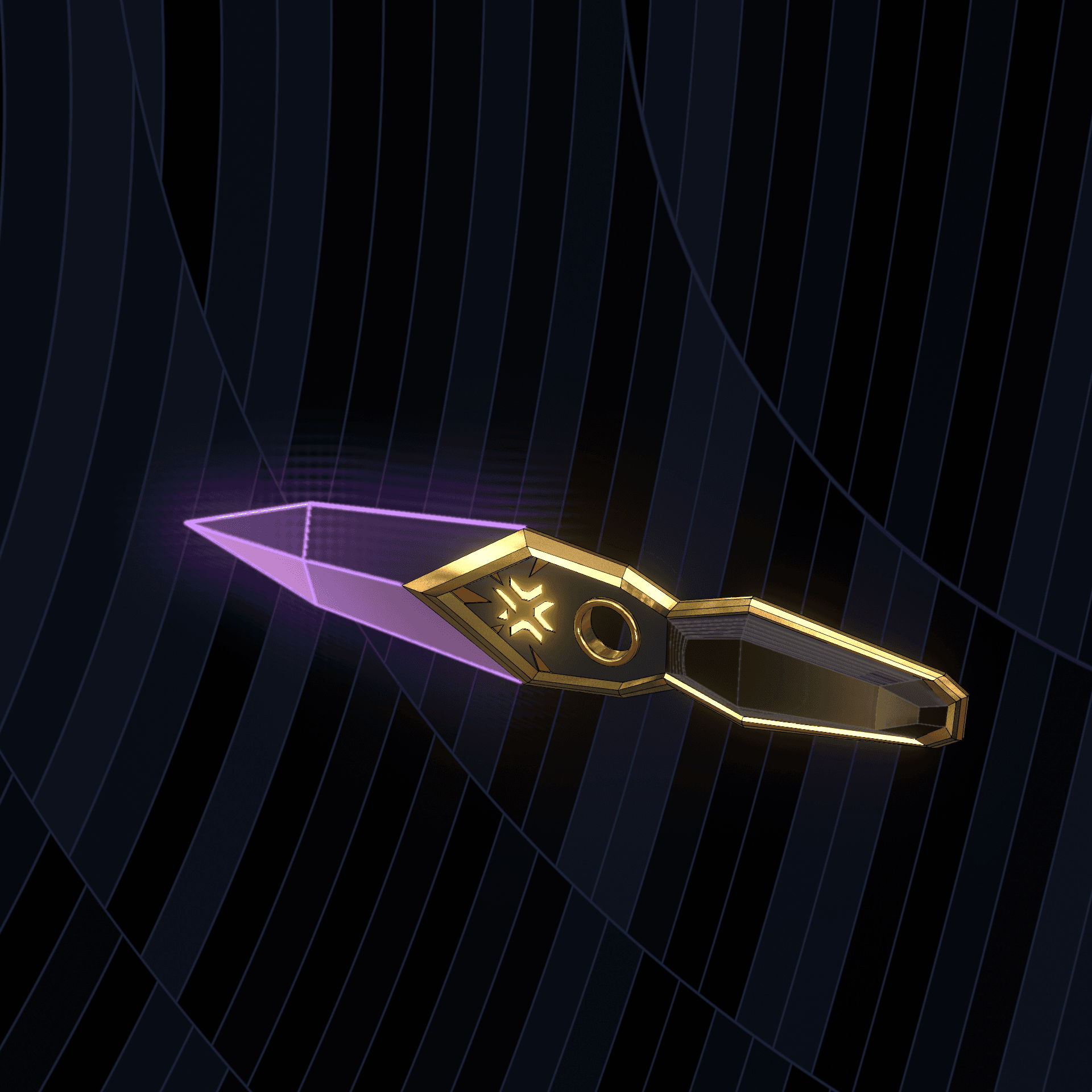 VALORANT KNIFE WORLD CHAMPIONSHIP DESIGN 3d model