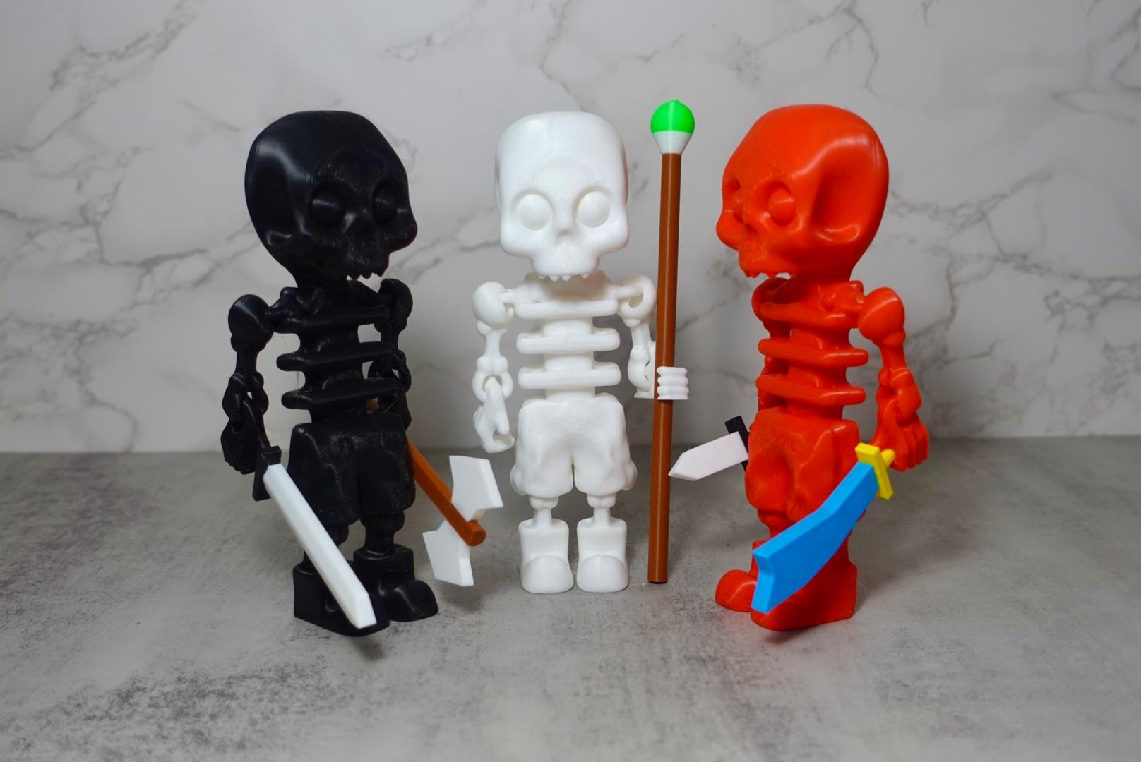 Mystic Skeleton (Articulated Collectible) 3d model