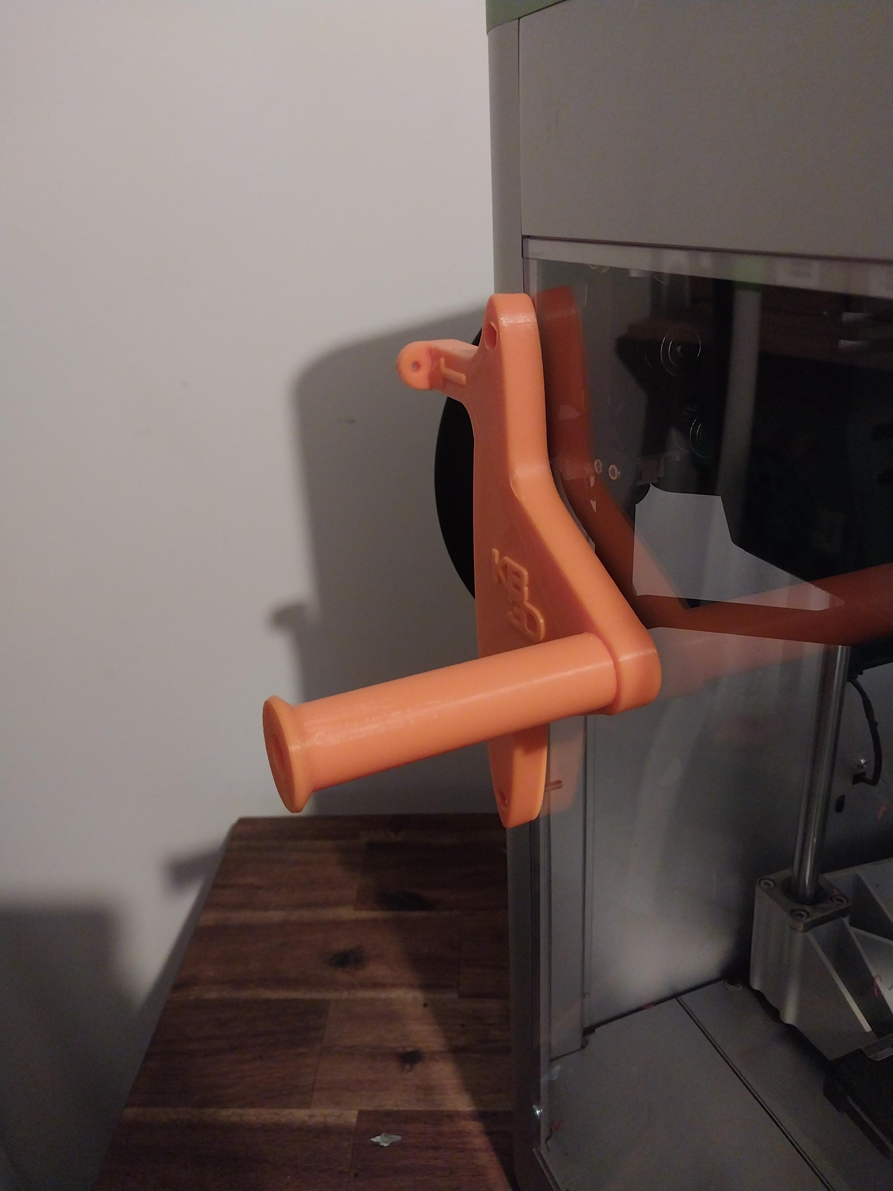 Snapmaker J1s Filament Rack and Filament Guide 3d model