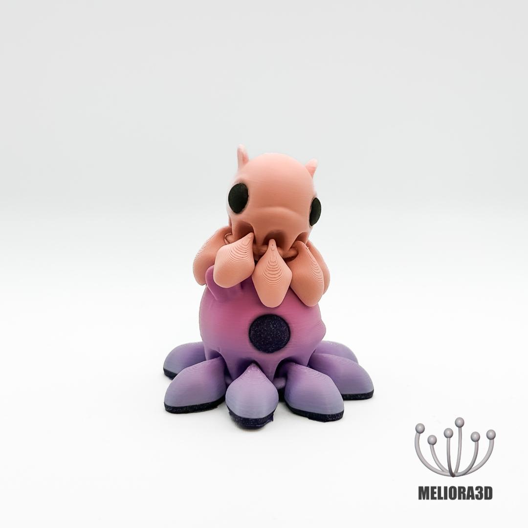 M3D - Baby Dumbo Octopus (Member version) 3d model