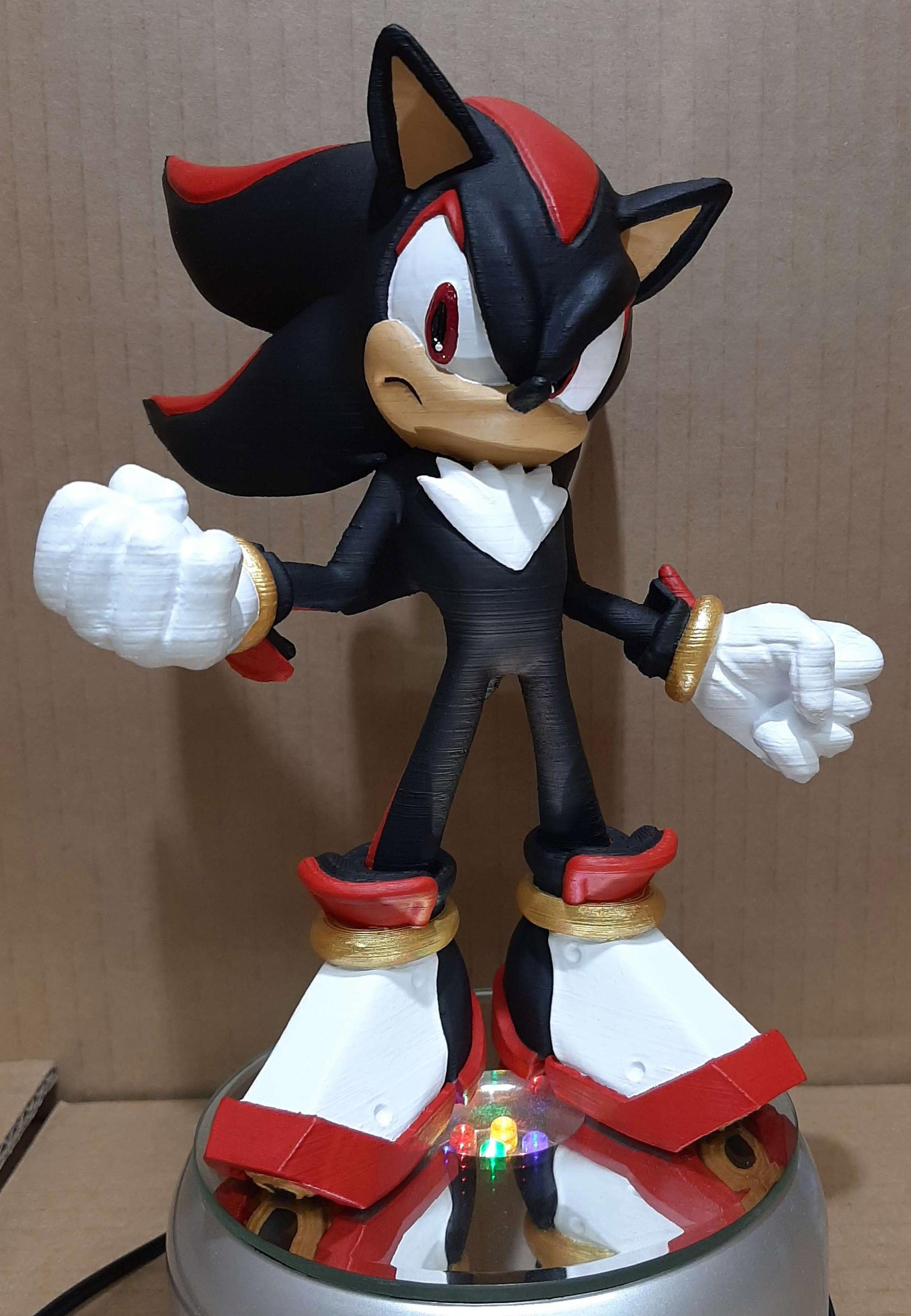 Shadow The Hedgehog - Sonic Adventure 2 - Fan Art 3d model